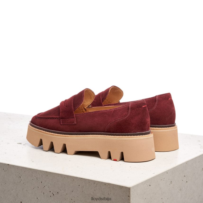 кожне папуче Жене D0806T1073 ципеле црвена LLOYD