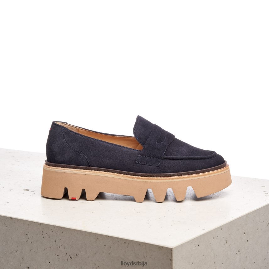 кожне папуче Жене D0806T1074 ципеле Плави LLOYD