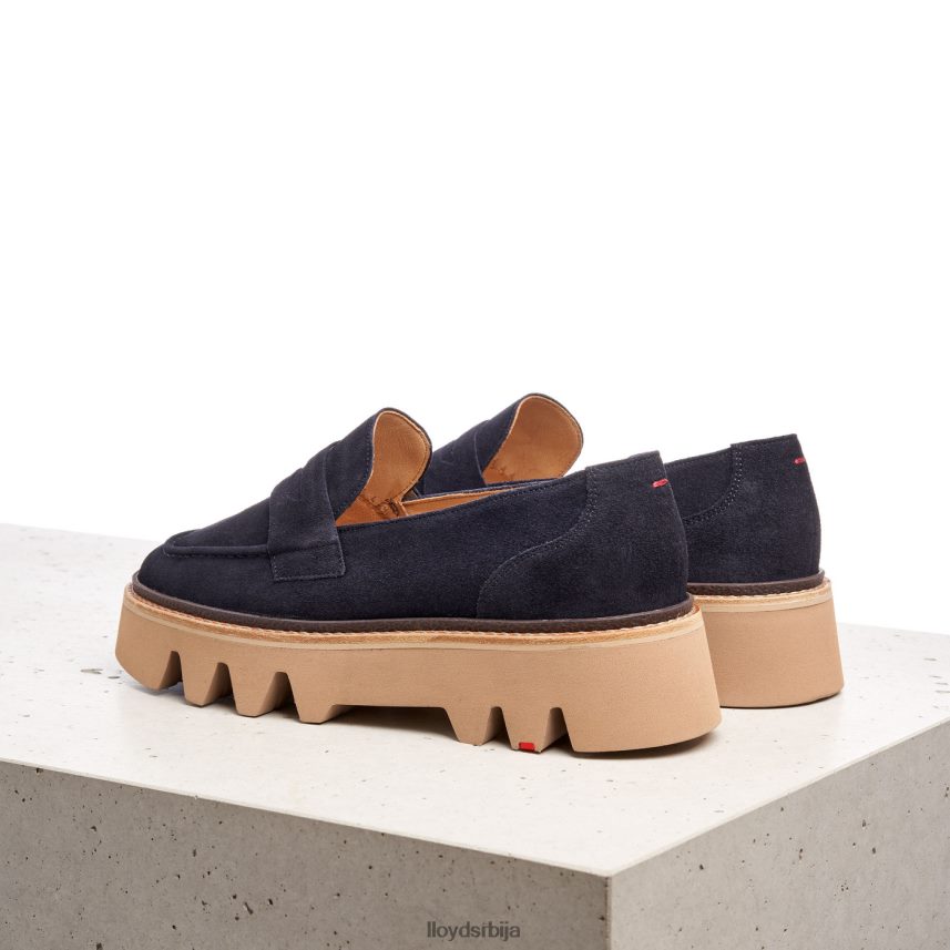 кожне папуче Жене D0806T1074 ципеле Плави LLOYD