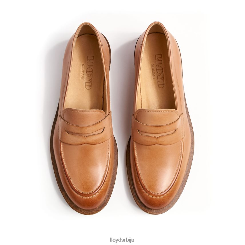 кожна папуча Жене D0806T1077 ципеле браон LLOYD