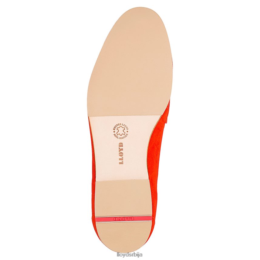 лоафер папуча Жене D0806T1083 ципеле црвена LLOYD