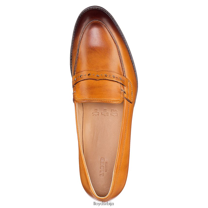 папуче од глатке коже Жене D0806T1094 ципеле жута LLOYD