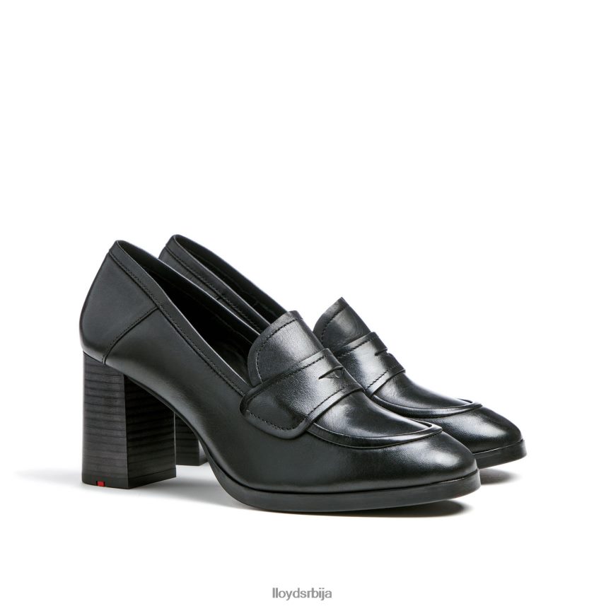 пумпа папуча Жене D0806T1105 ципеле црн LLOYD