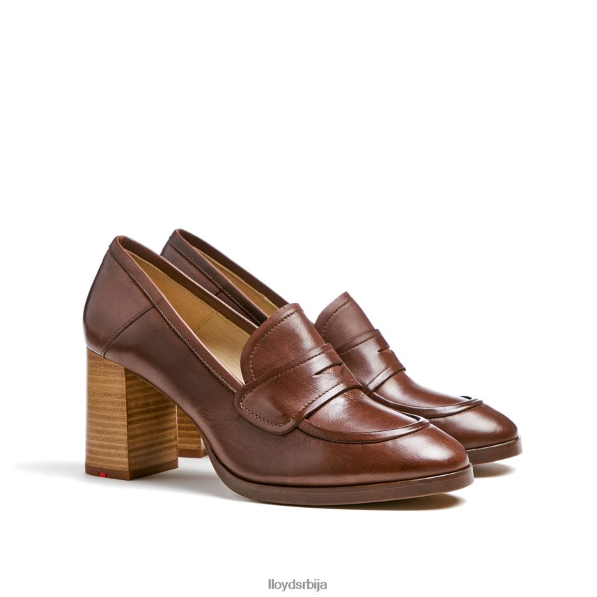 пумпа папуча Жене D0806T1106 ципеле браон LLOYD