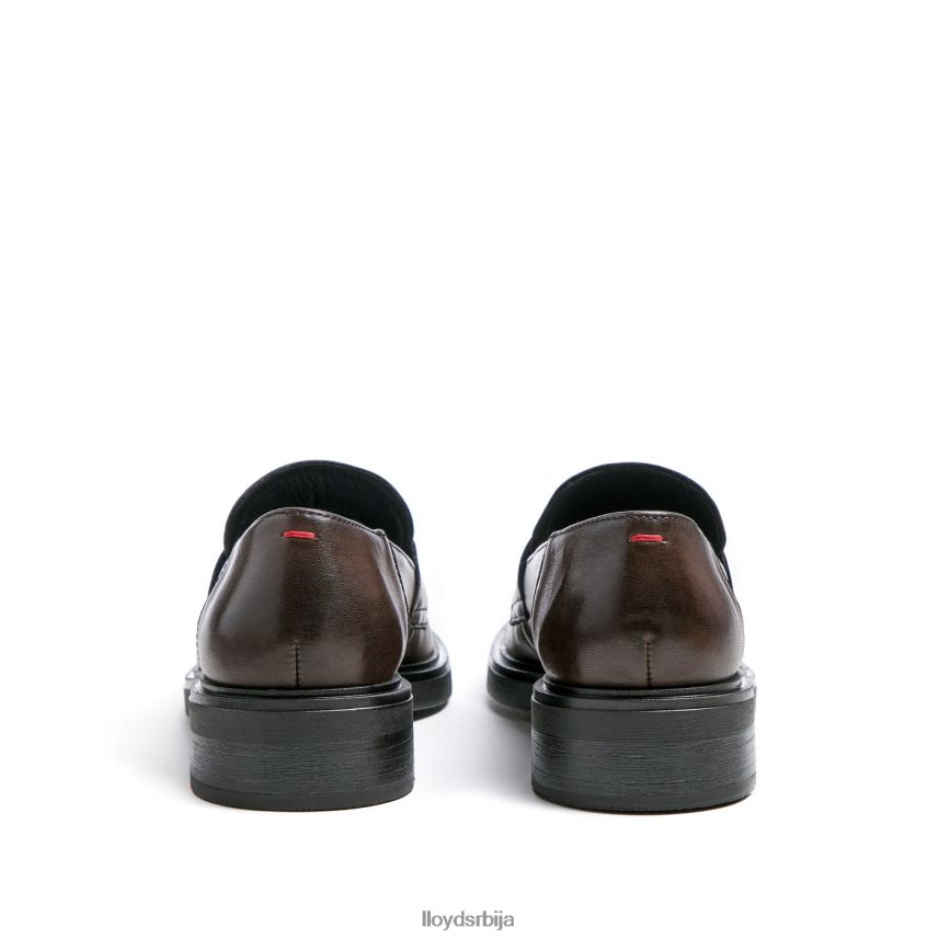 оклизнути папучу Жене D0806T1107 ципеле браон LLOYD