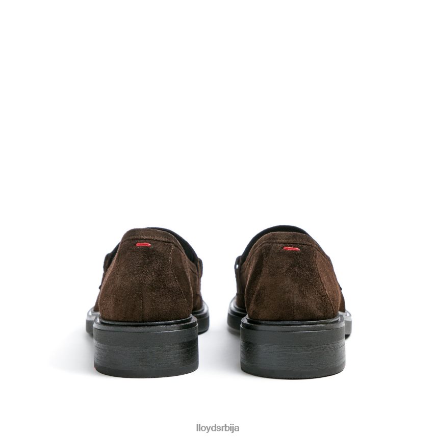 кожни слип на папучи Жене D0806T1110 ципеле браон LLOYD