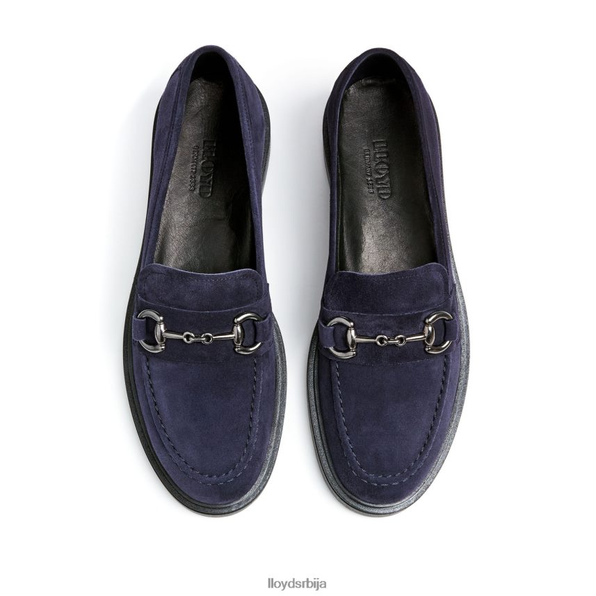 оклизнути папучу Жене D0806T1111 ципеле Плави LLOYD