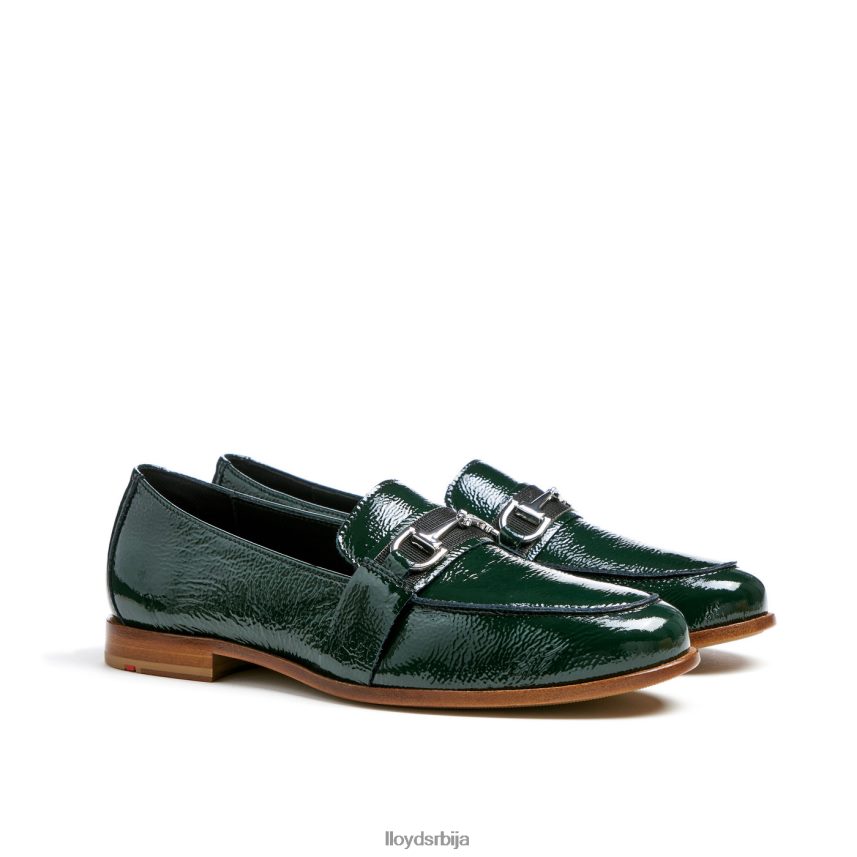 кожни слип на папучи Жене D0806T1112 ципеле зелен LLOYD