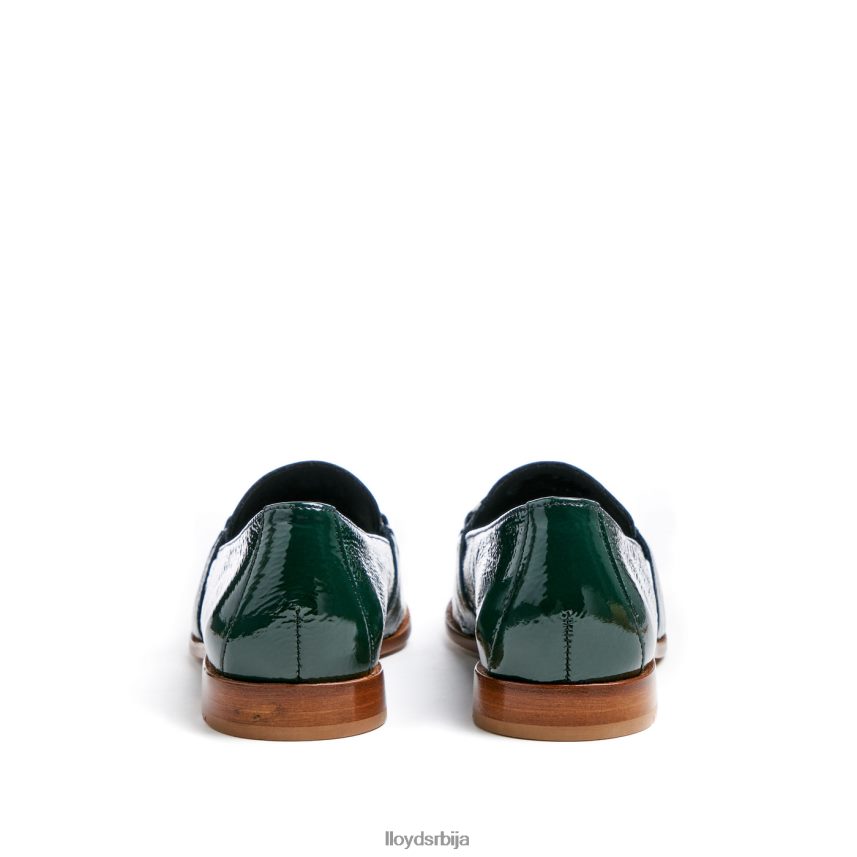 кожни слип на папучи Жене D0806T1112 ципеле зелен LLOYD