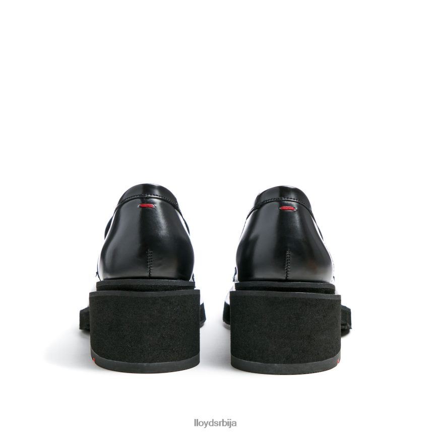 кожни слип на папучи Жене D0806T1113 ципеле црн LLOYD