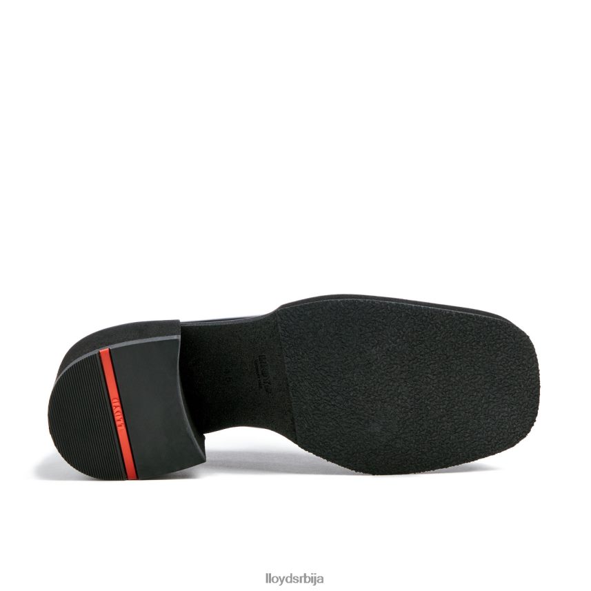 кожни слип на папучи Жене D0806T1113 ципеле црн LLOYD