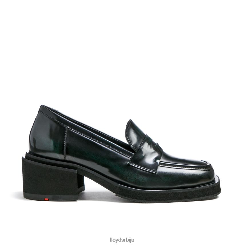 слип на кожној папучи Жене D0806T1114 ципеле зелен LLOYD