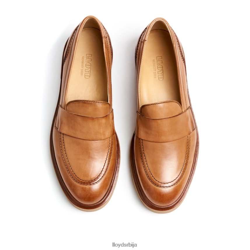 слип на кожној папучи Жене D0806T1115 ципеле браон LLOYD