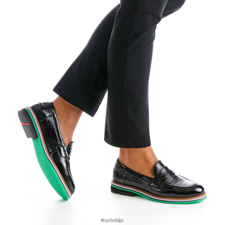 папуча Жене D0806T1121 ципеле црн LLOYD