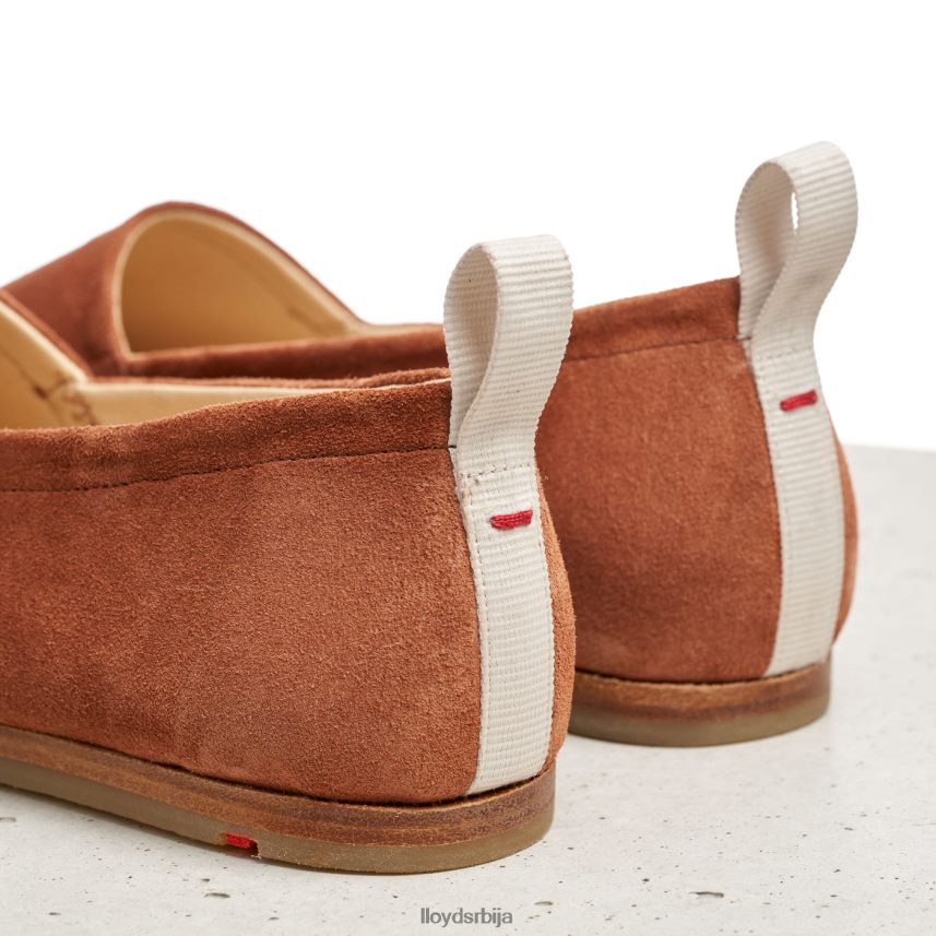 кожни слип на папучи Жене D0806T1123 ципеле браон LLOYD