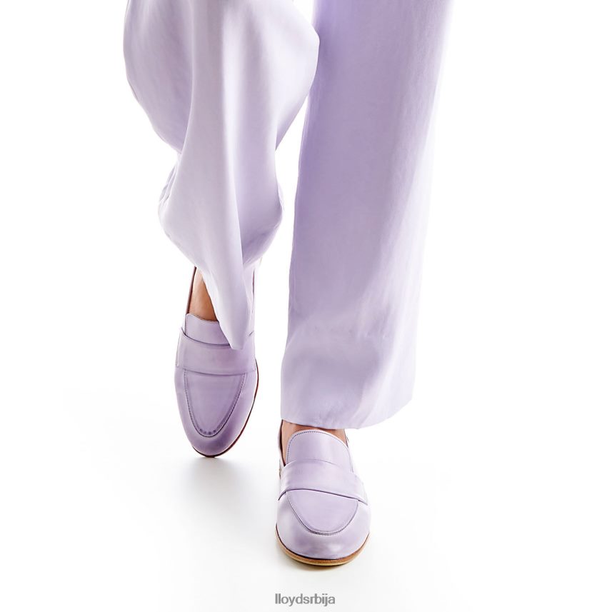 кожна папуча Жене D0806T1128 ципеле љубичаста LLOYD