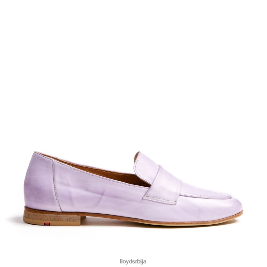 кожна папуча Жене D0806T1128 ципеле љубичаста LLOYD
