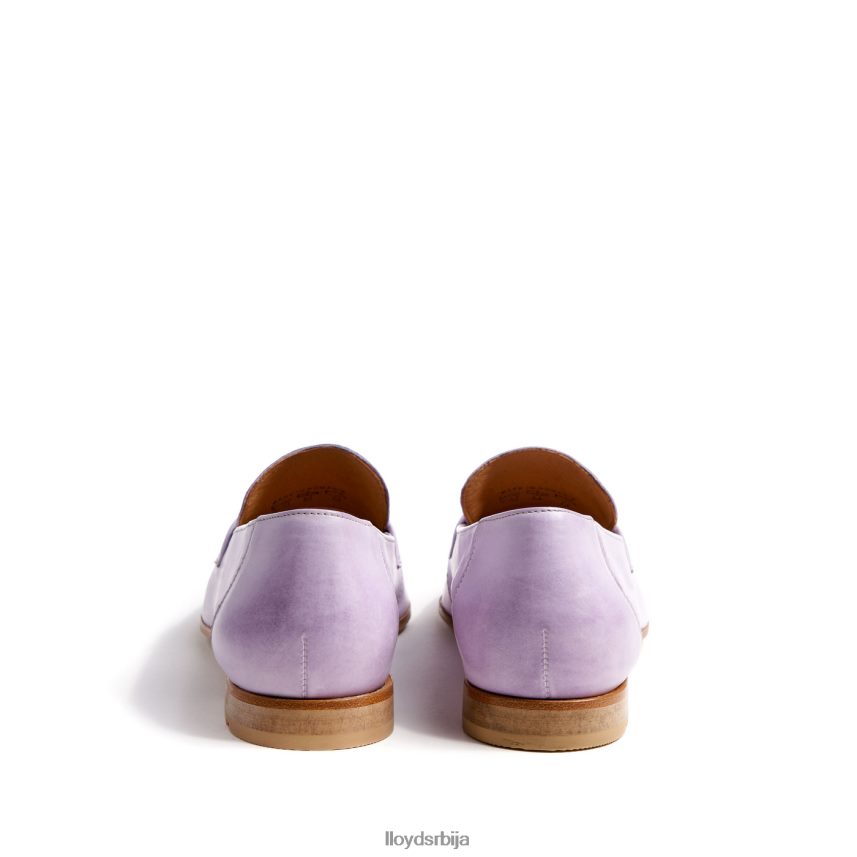 кожна папуча Жене D0806T1128 ципеле љубичаста LLOYD