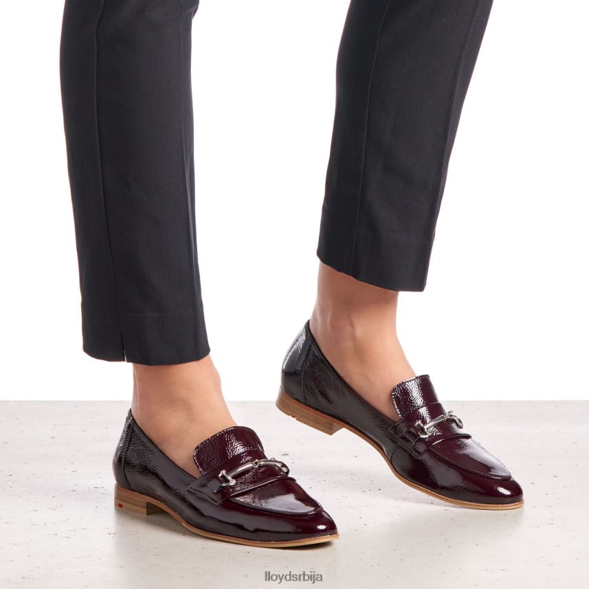 слип на кожној папучи Жене D0806T1130 ципеле браон LLOYD