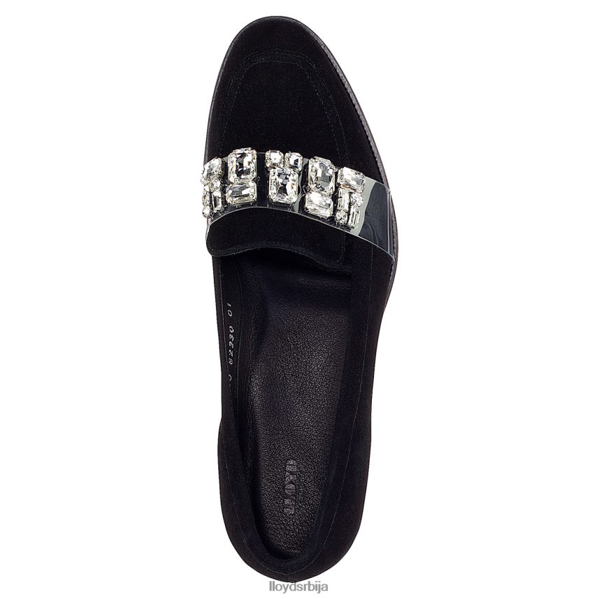 антилоп папуча Жене D0806T1138 ципеле црн LLOYD