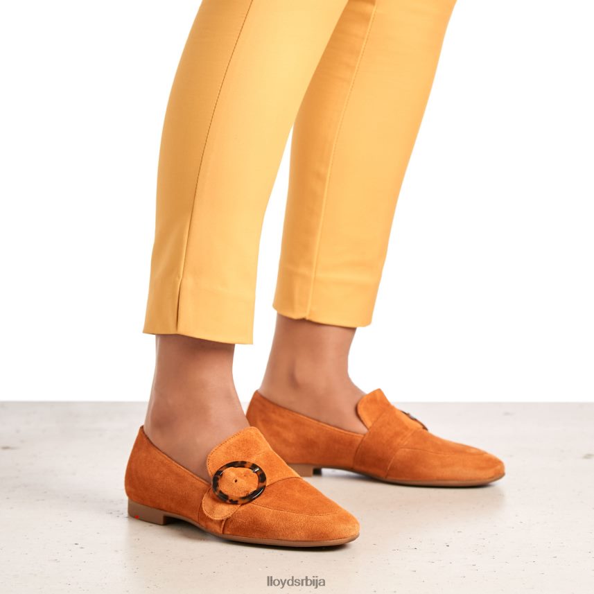 слип на кожној папучи Жене D0806T1140 ципеле црвена LLOYD