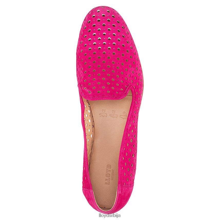 антилоп папуча Жене D0806T1141 ципеле црвена LLOYD