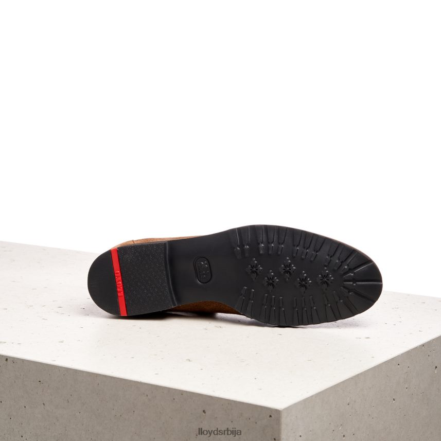 слип на кожној папучи Жене D0806T1148 ципеле браон LLOYD