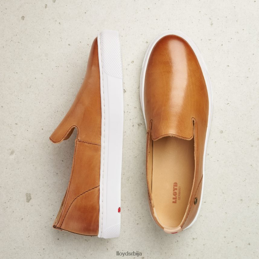 кожна папуча Жене D0806T1349 ципеле браон LLOYD