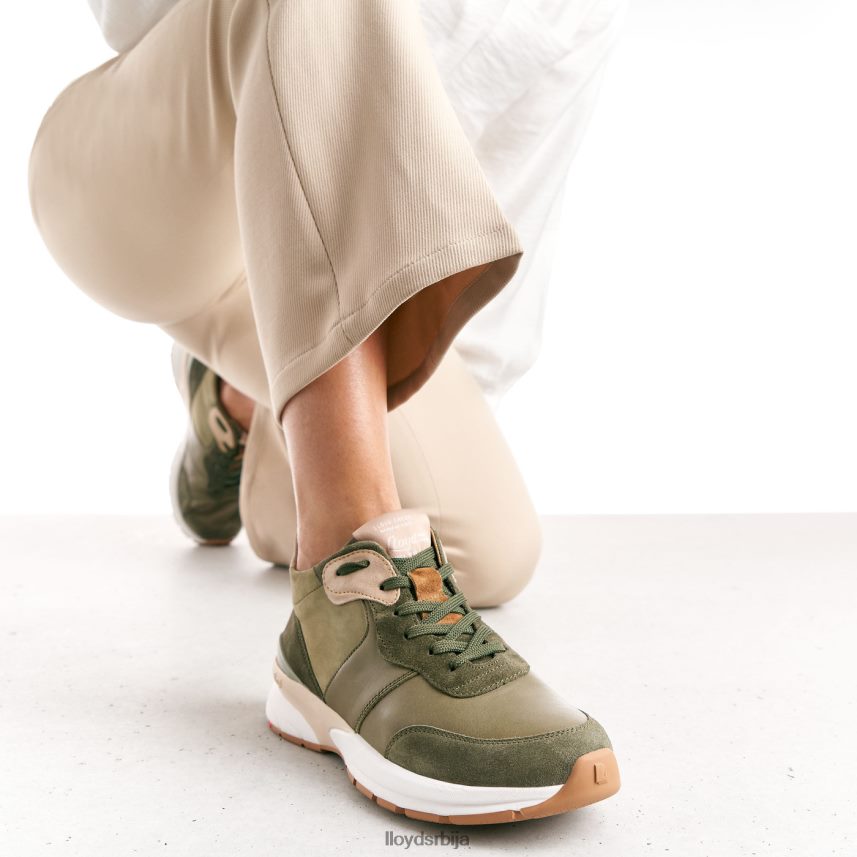 кожне ниске патике Жене D0806T767 ципеле зелен LLOYD