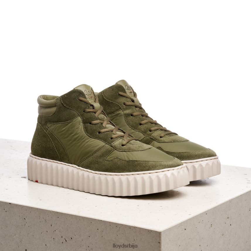 високе патике Жене D0806T769 ципеле зелен LLOYD