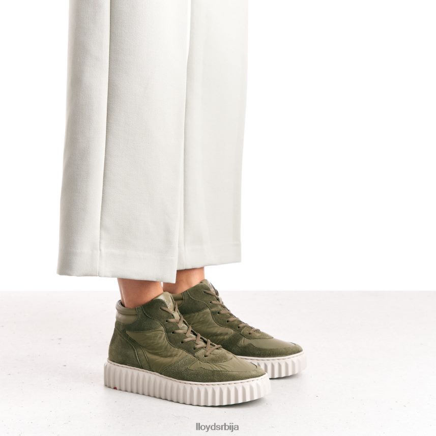 високе патике Жене D0806T769 ципеле зелен LLOYD