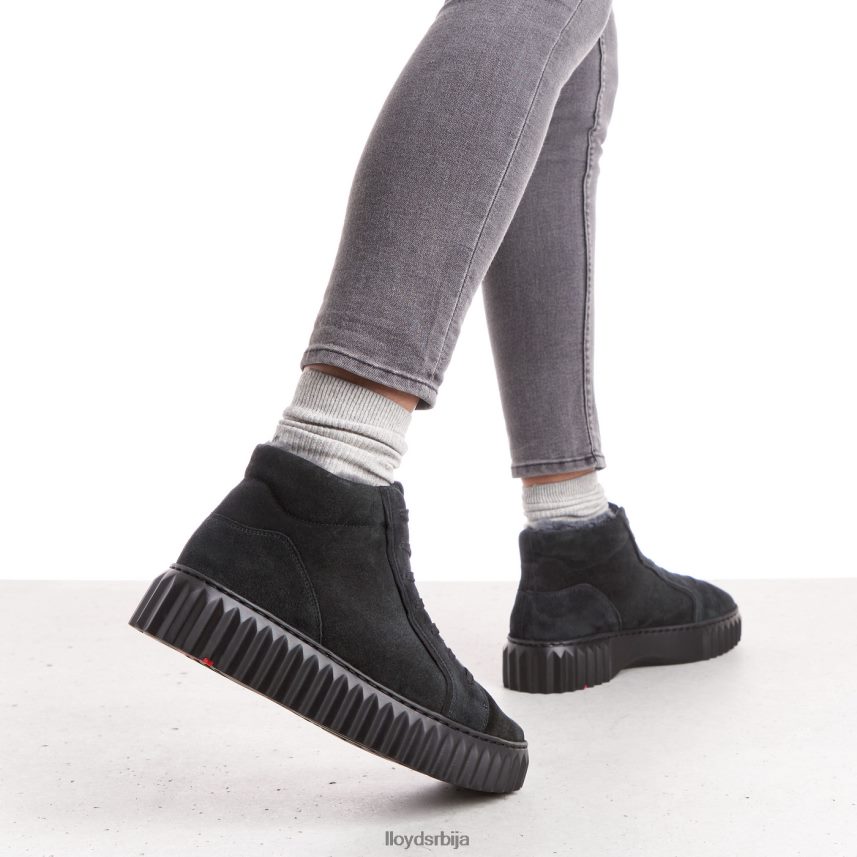 високе патике Жене D0806T776 ципеле црн LLOYD