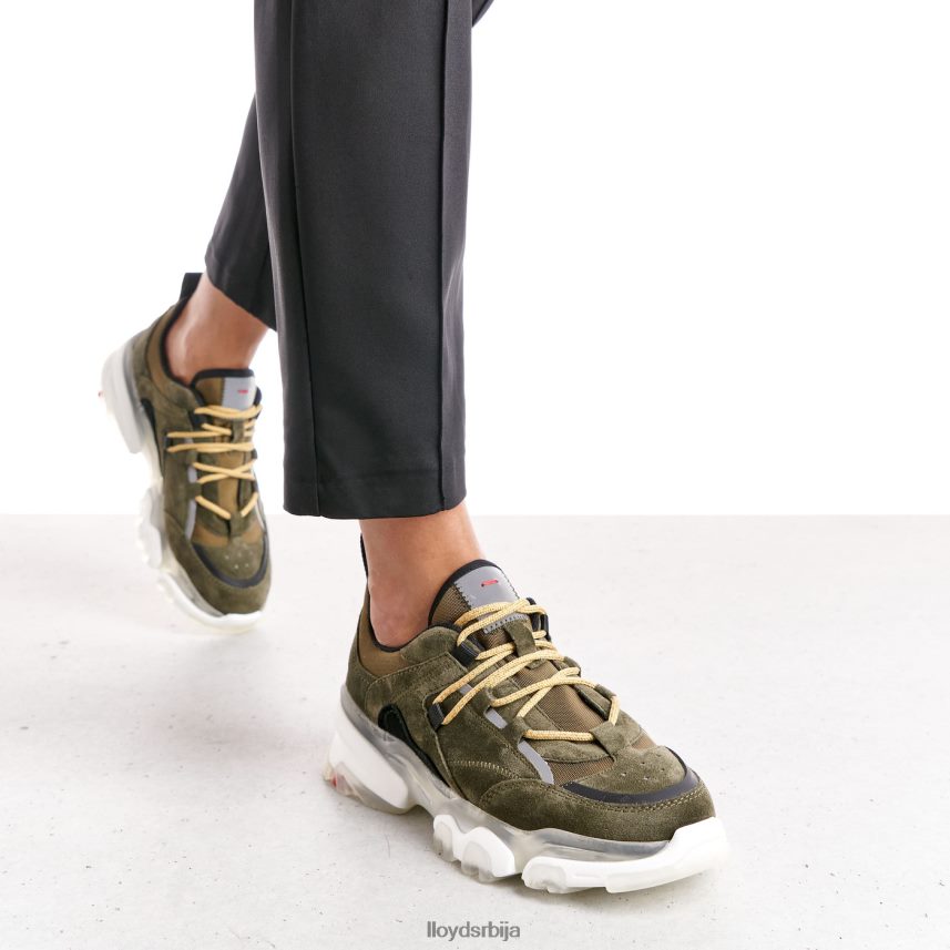 кожне ниске патике Жене D0806T780 ципеле зелен LLOYD