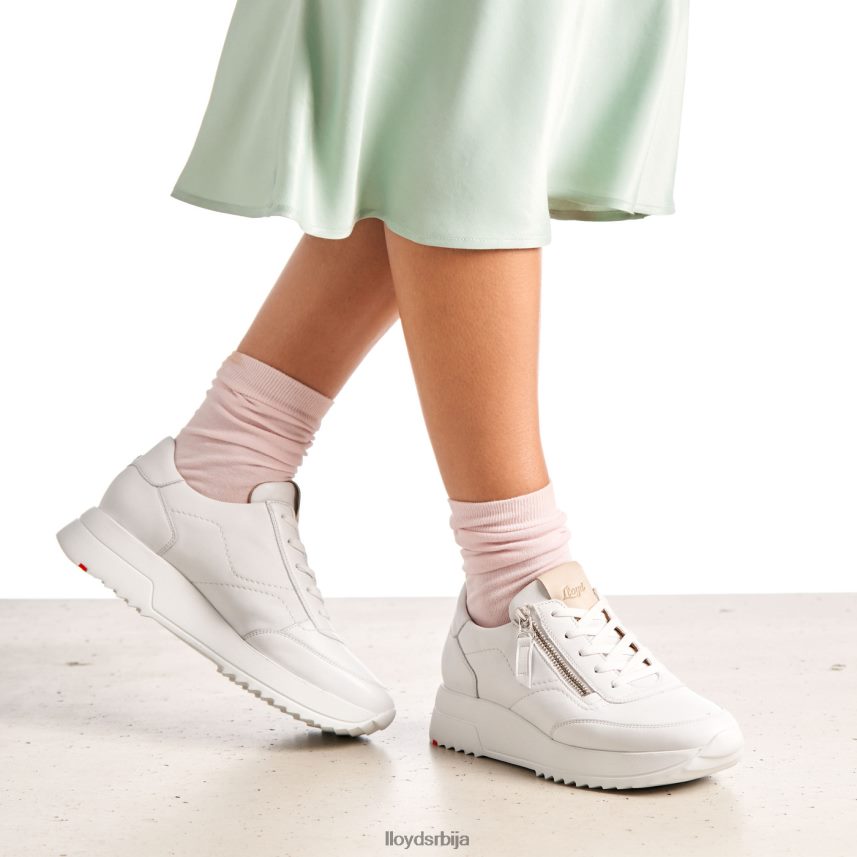 квалитетне ниске патике Жене D0806T784 ципеле бео LLOYD