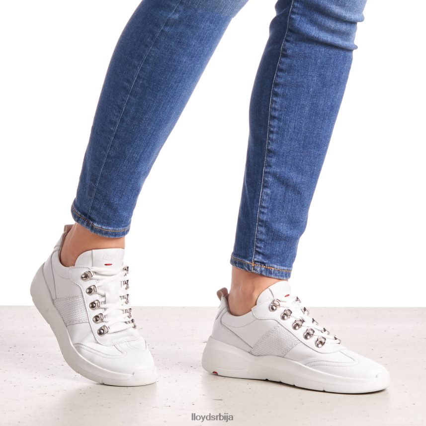 кожне патике Жене D0806T790 ципеле бео LLOYD