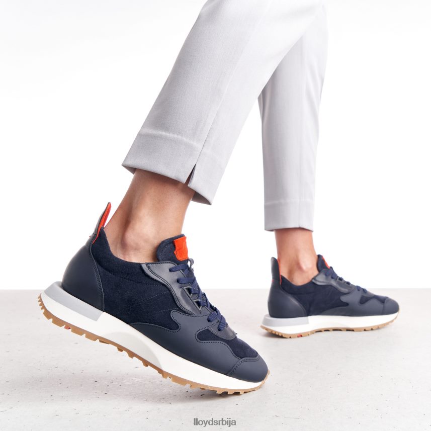 патике од овчије коже Жене D0806T791 ципеле Плави LLOYD