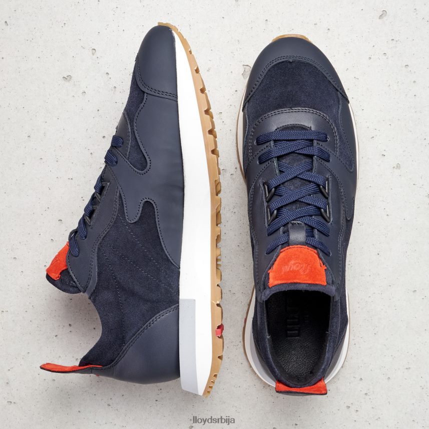 патике од овчије коже Жене D0806T791 ципеле Плави LLOYD