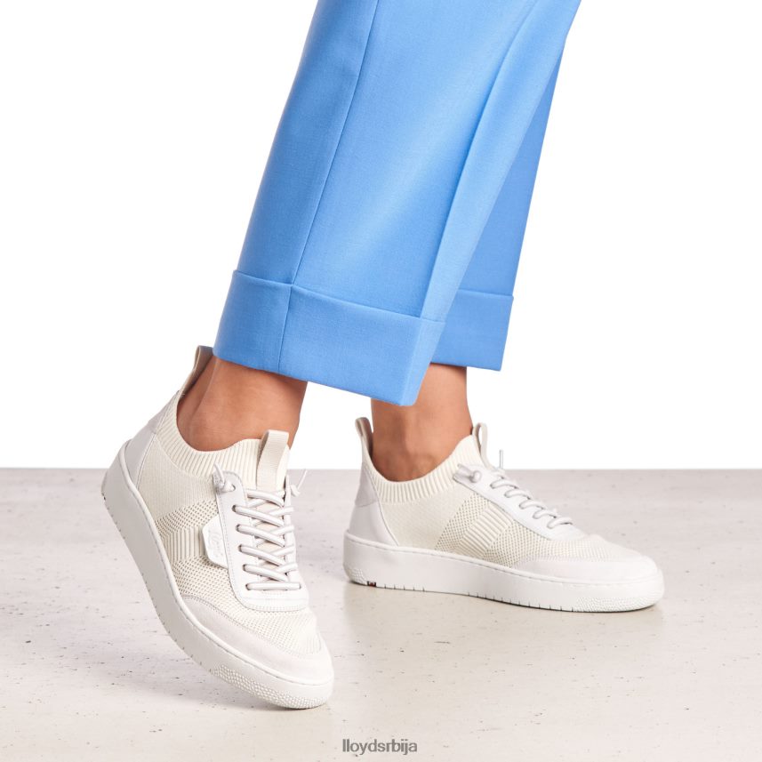 патике од глатке коже Жене D0806T806 ципеле бео LLOYD