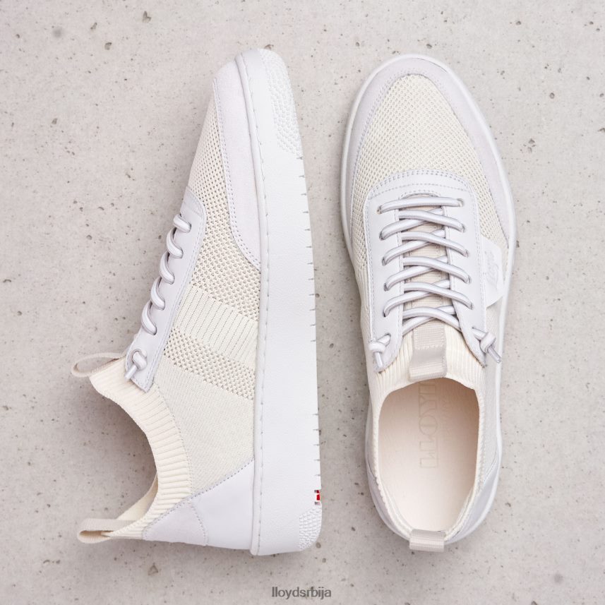 патике од глатке коже Жене D0806T806 ципеле бео LLOYD