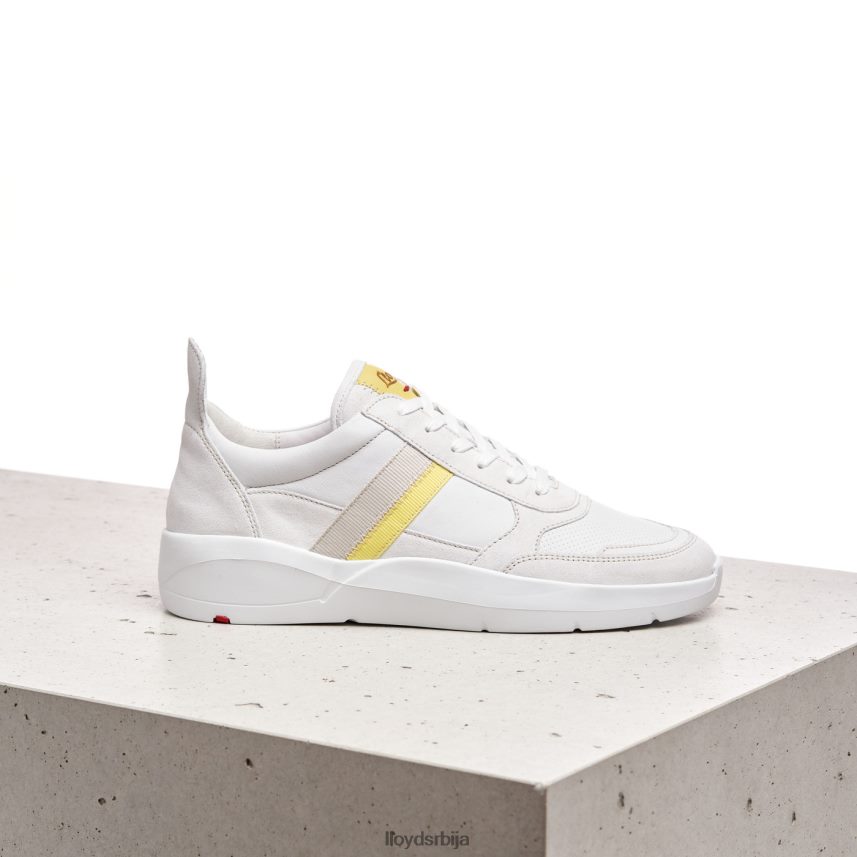 патике од глатке коже Жене D0806T808 ципеле бео LLOYD