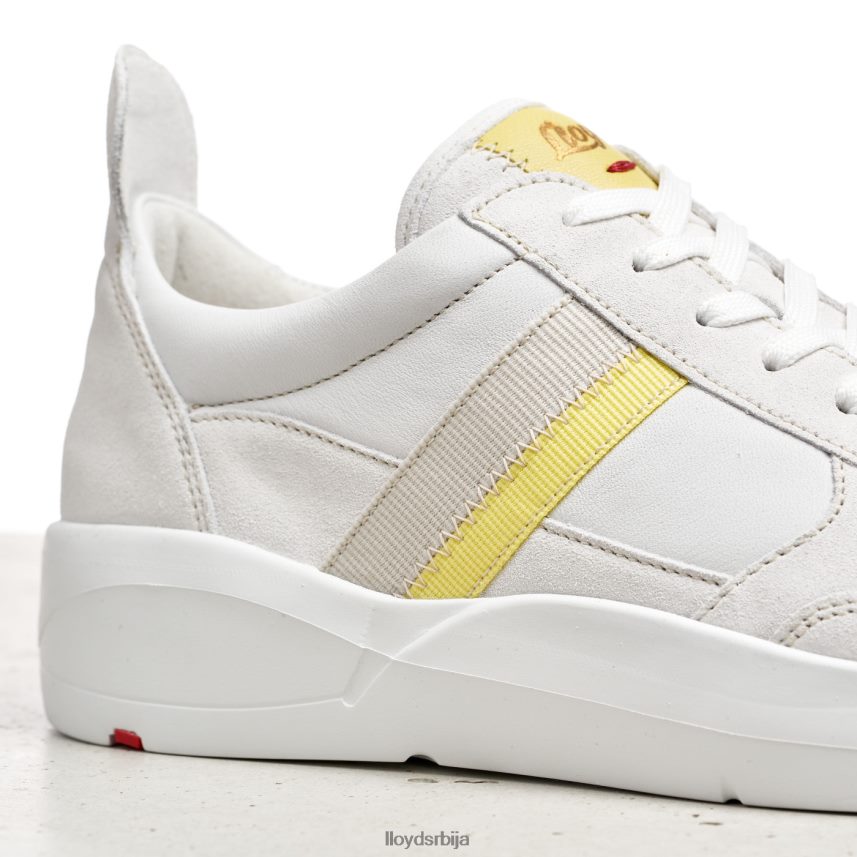 патике од глатке коже Жене D0806T808 ципеле бео LLOYD