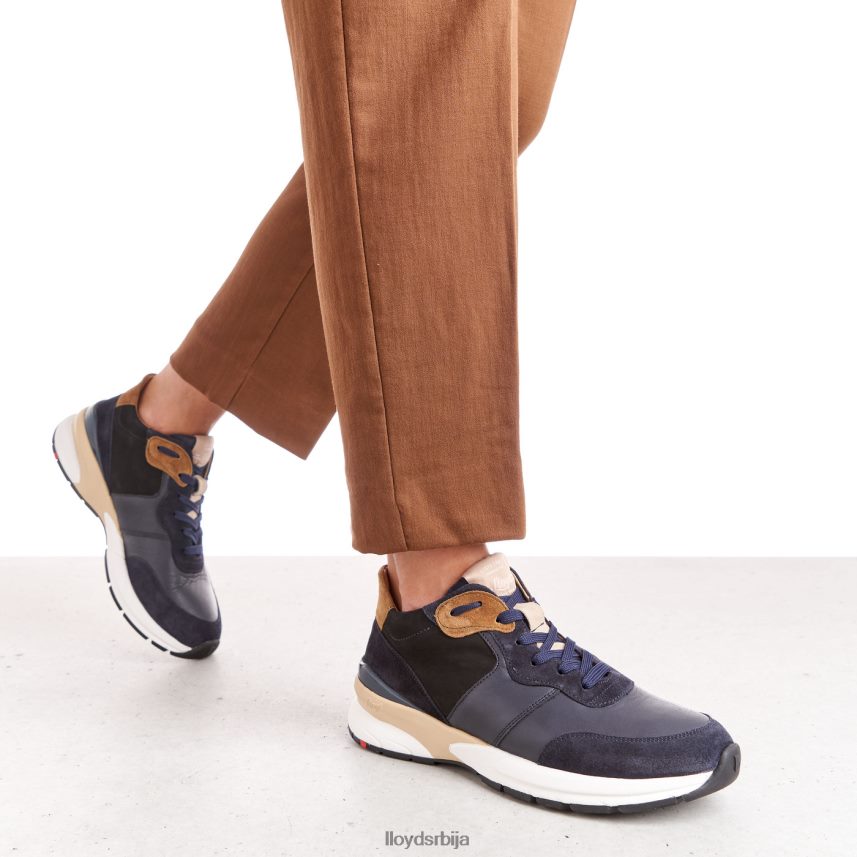 патике од овчије коже Жене D0806T814 ципеле Плави LLOYD