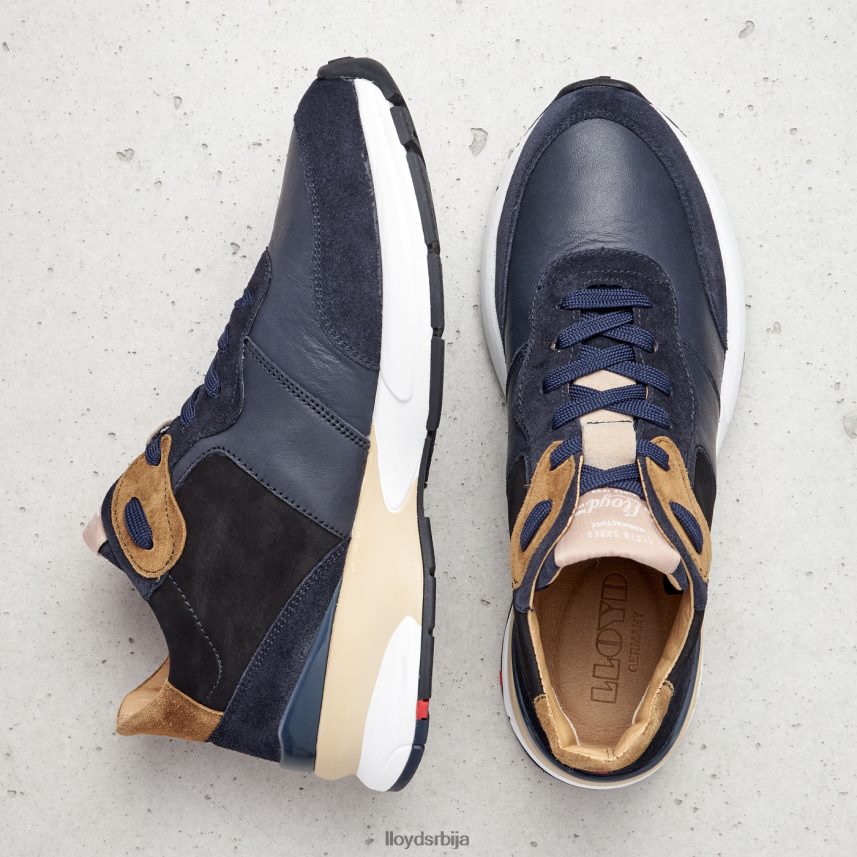 патике од овчије коже Жене D0806T814 ципеле Плави LLOYD