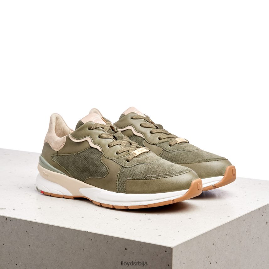 патике од овчије коже Жене D0806T817 ципеле зелен LLOYD