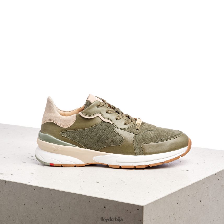 патике од овчије коже Жене D0806T817 ципеле зелен LLOYD