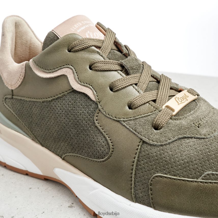 патике од овчије коже Жене D0806T817 ципеле зелен LLOYD