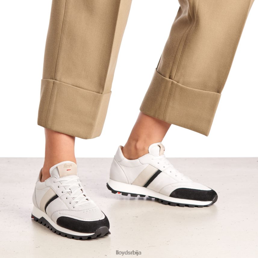 патике од глатке коже Жене D0806T828 ципеле бео LLOYD