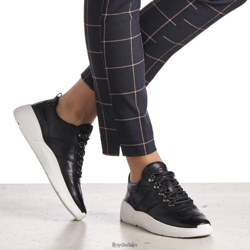 кожне патике Жене D0806T834 ципеле црн LLOYD