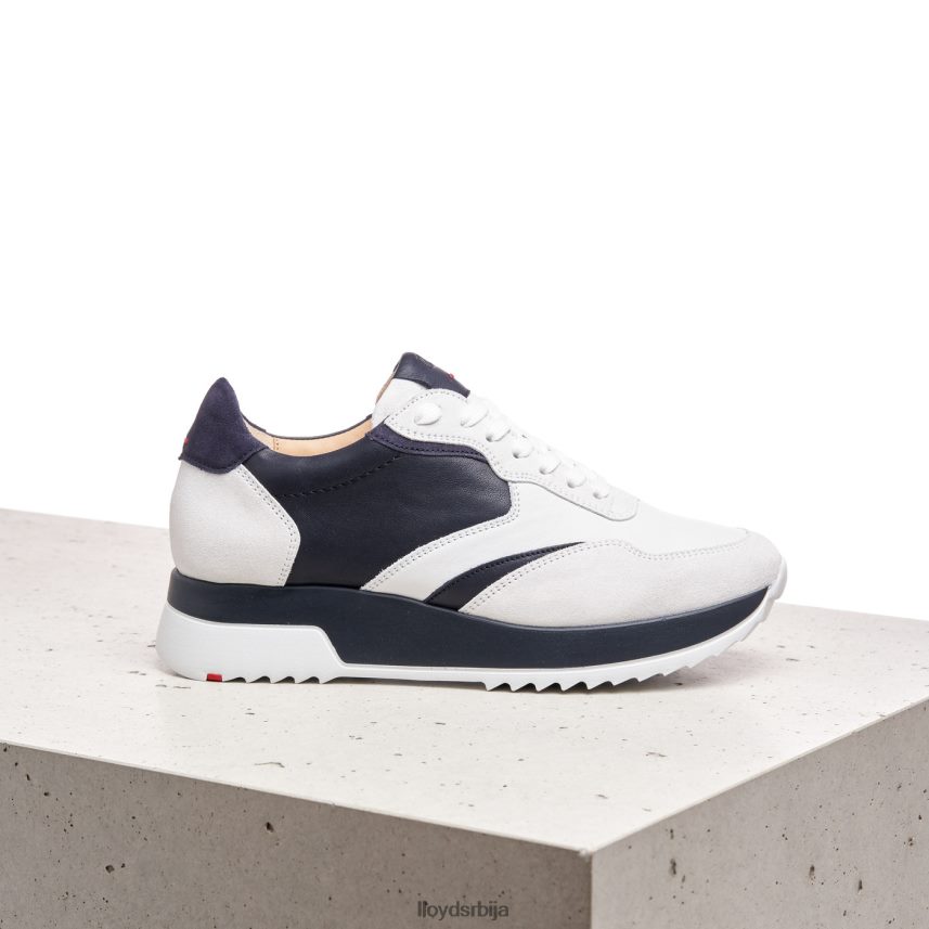 патике од глатке коже Жене D0806T870 ципеле бео LLOYD