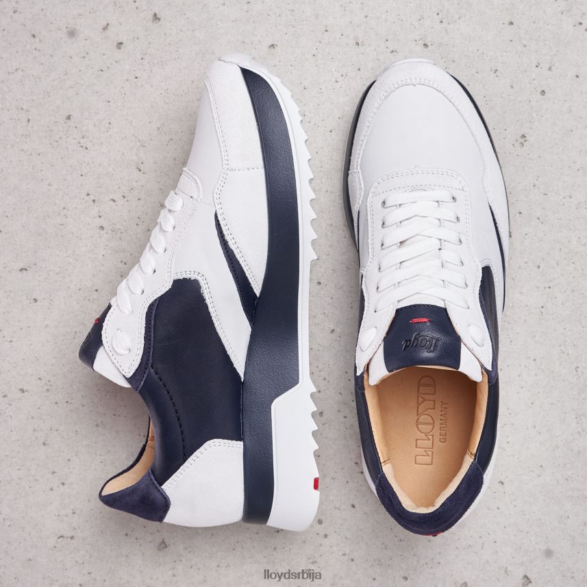 патике од глатке коже Жене D0806T870 ципеле бео LLOYD